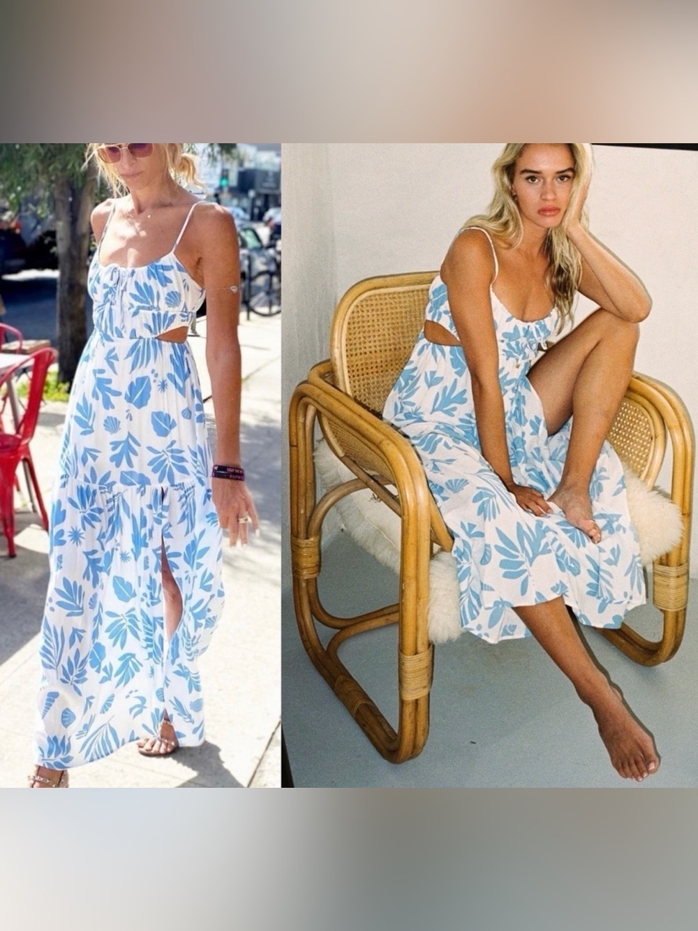 L*Space Sandra Floral Cutout Dress
